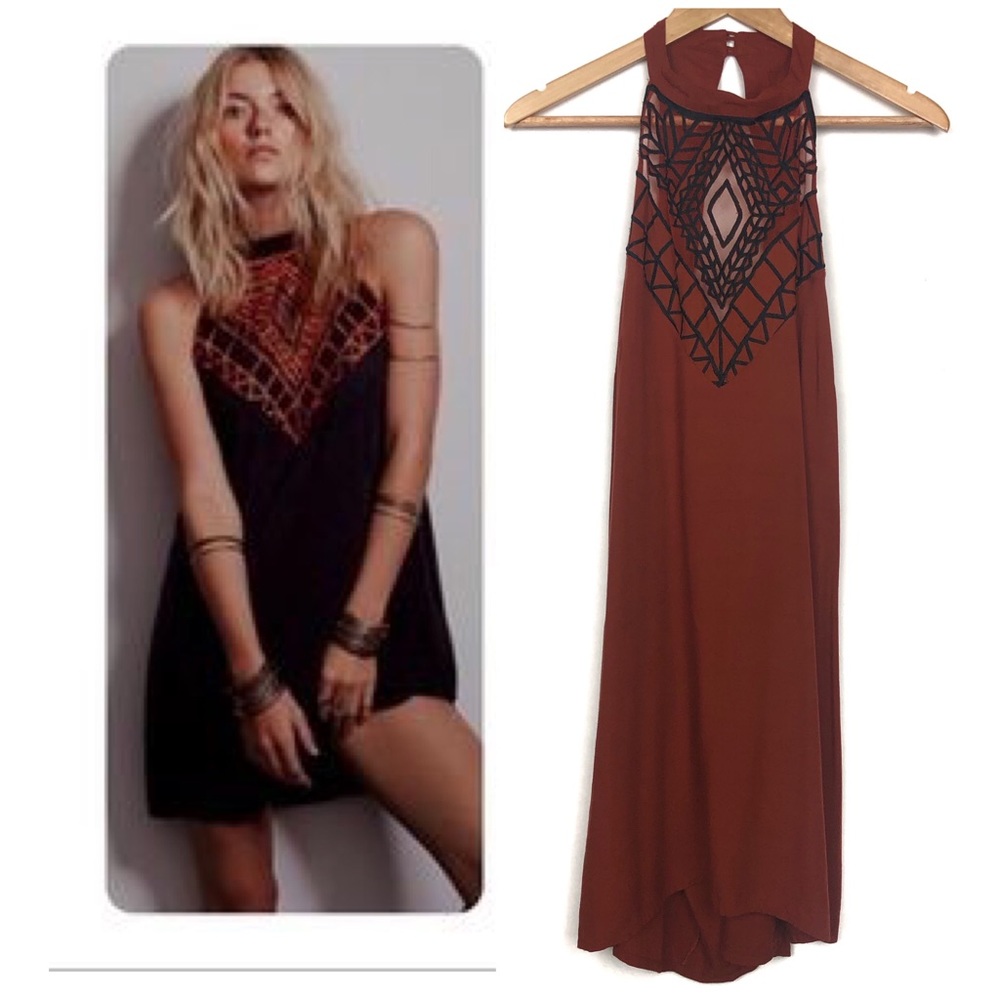 Tallow XX Free people Burnt Orange Dress